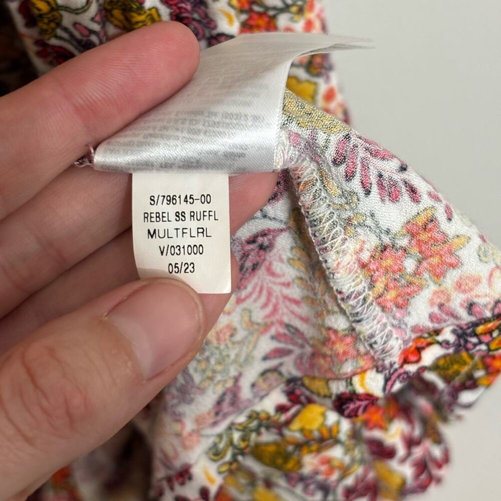 NWT Old Navy Flutter Sleeve Mini Sundress in Multicolor Floral - Size XL - Picture 8 of 9